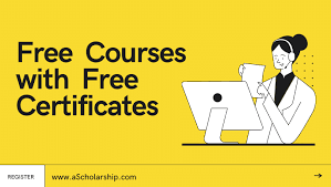 Online Courses With Certificate ~ Apply Online Now